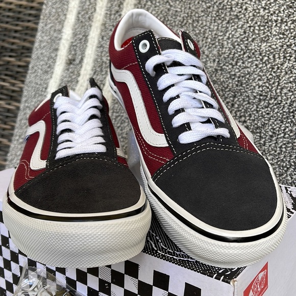 Vans Skate Old Skool Asphalt/Pomegranate WMNS - Picture 8 of 15